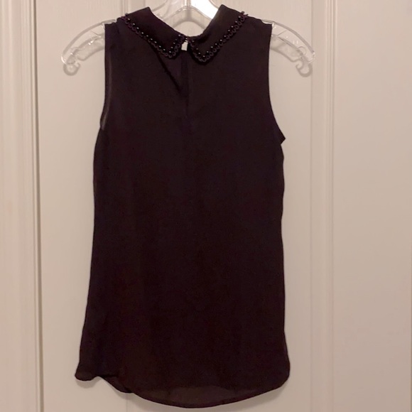 Reitmans Peter Pan beads collar tank top in xs - Picture 4 of 4